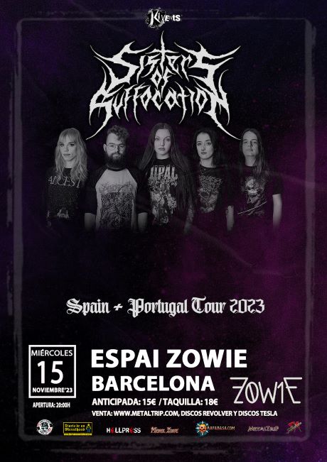 Sisters of Suffocation en Barcelona