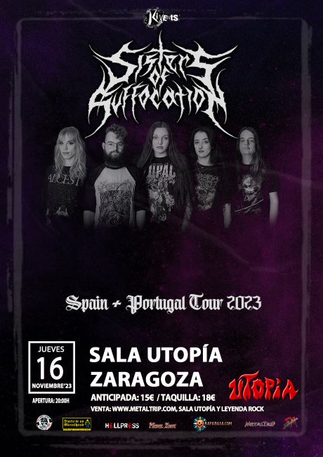 Sisters of Suffocation en Zaragoza