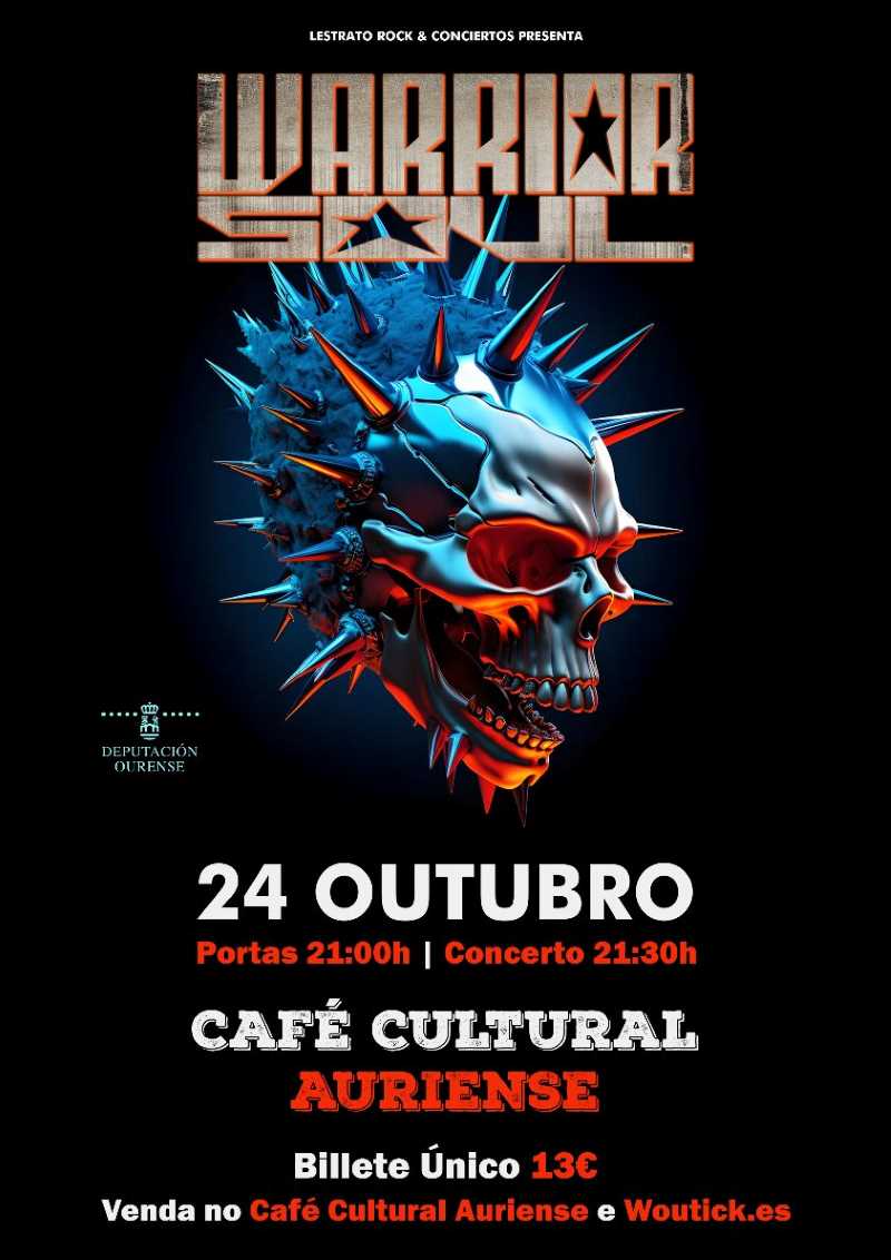 Warrior Soul en Ourense el 24 de octubre
