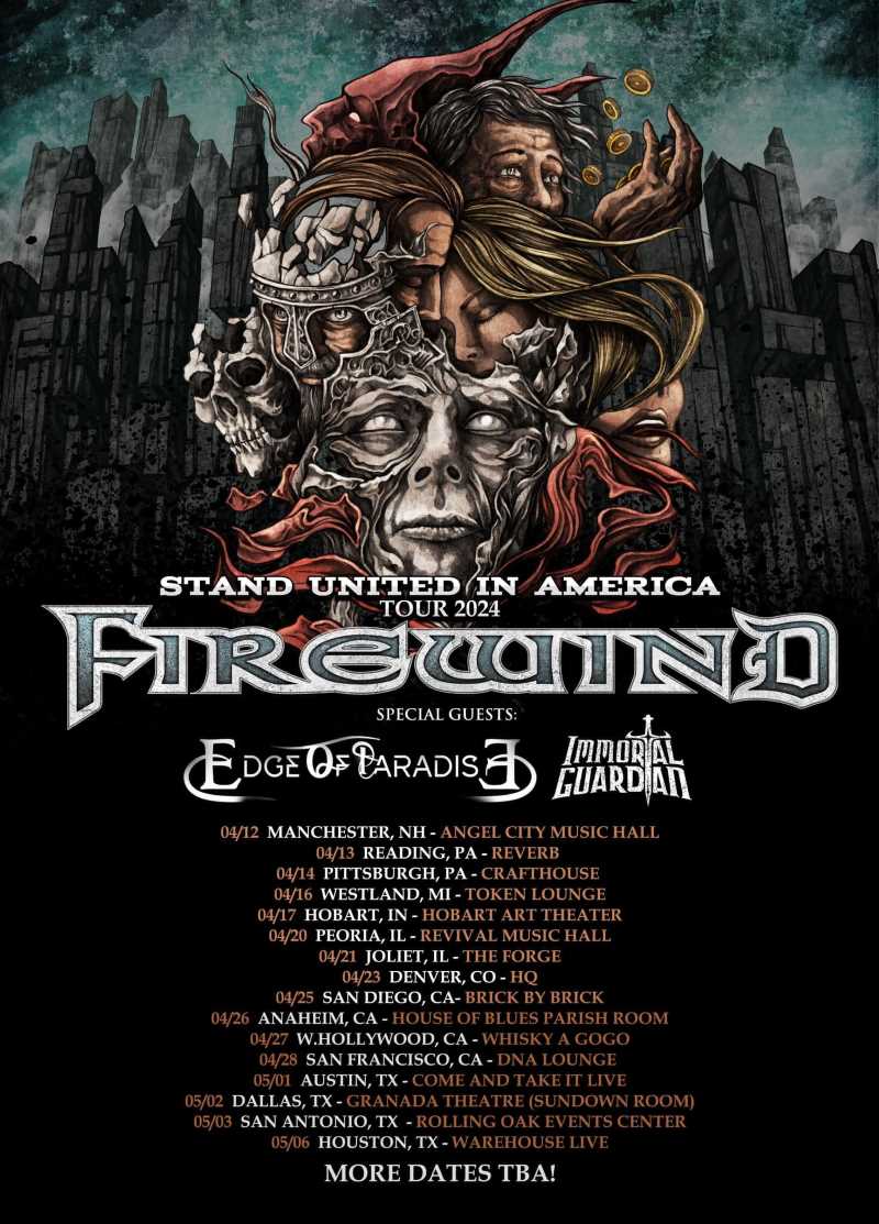 Immortal Guardian en gira por USA con Firewind