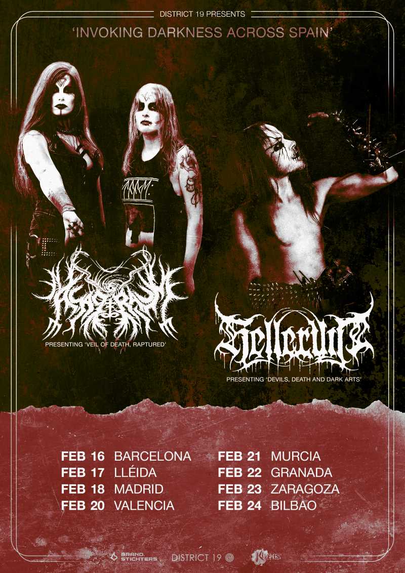 Confirmada la gira española de Asagraum
