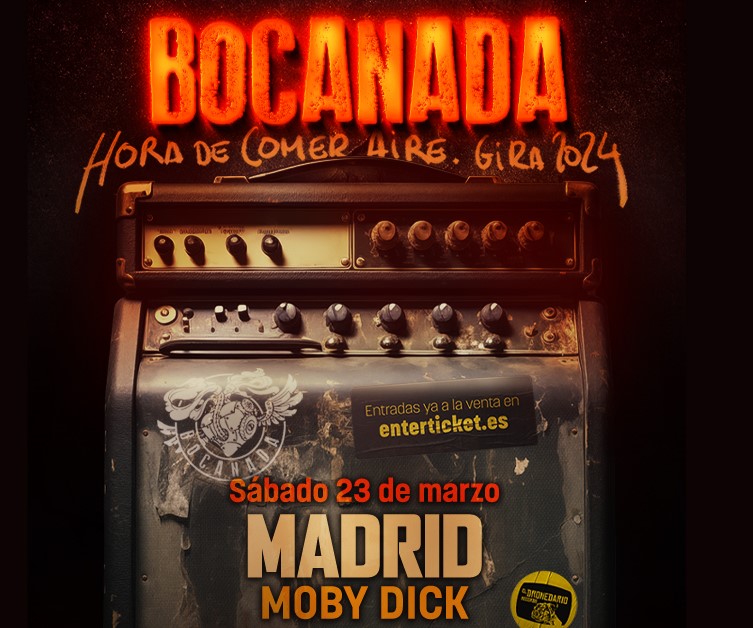 Bocanada se presentarán en Madrid el 23 de marzo