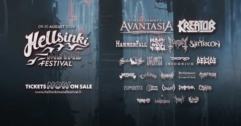 Información del Helsinki Metal Festival de Finlandia