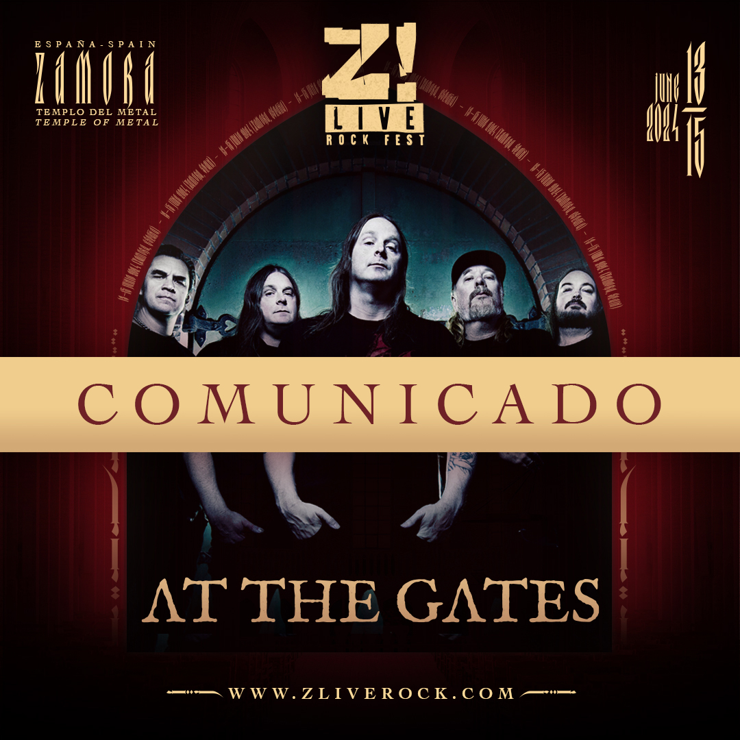 El Z! Live anuncia la cancelación de At The Gates