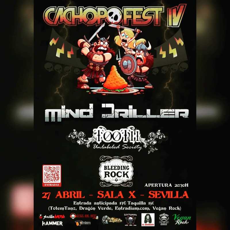 El 27 de abril, el Cachopo Fest en Sala X de Sevilla