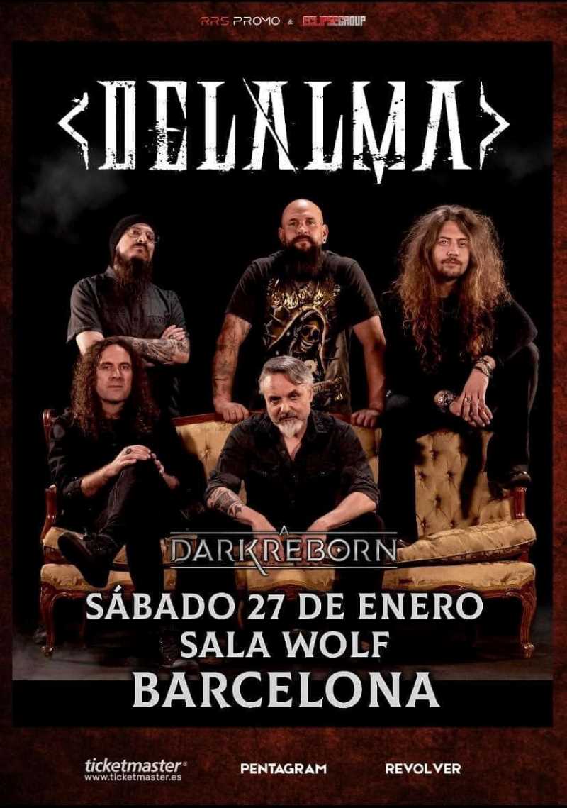 Concierto de Delalma en Barcelona el 27 de enero
