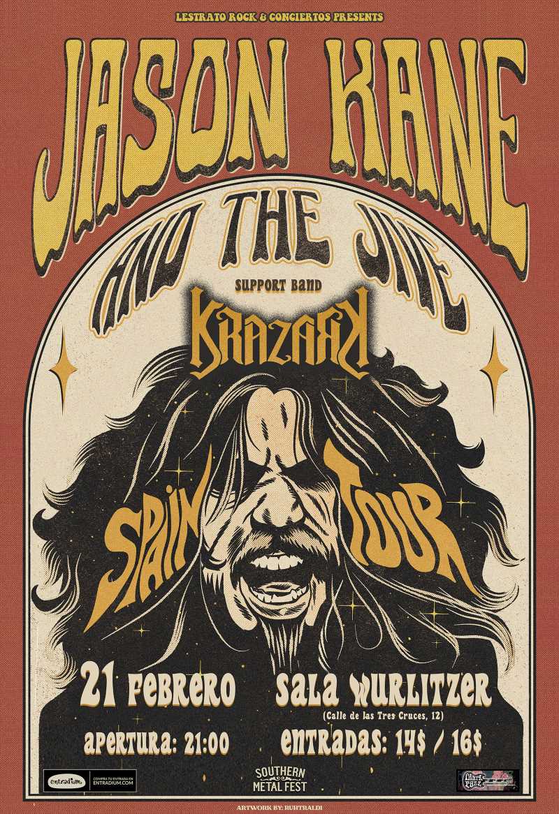 Jason Kane & The Jive en Madrid el día 21 de febrero