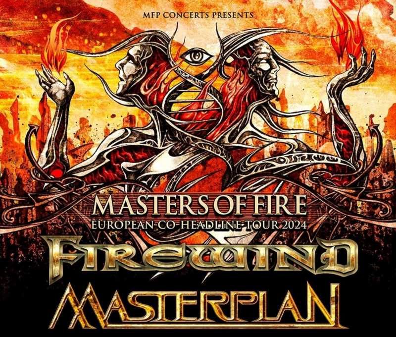 Fechas de la gira conjunta de Firewind con Masterplan