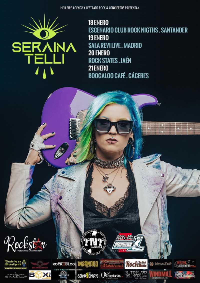 Fechas de la gira española de Seraina Telli