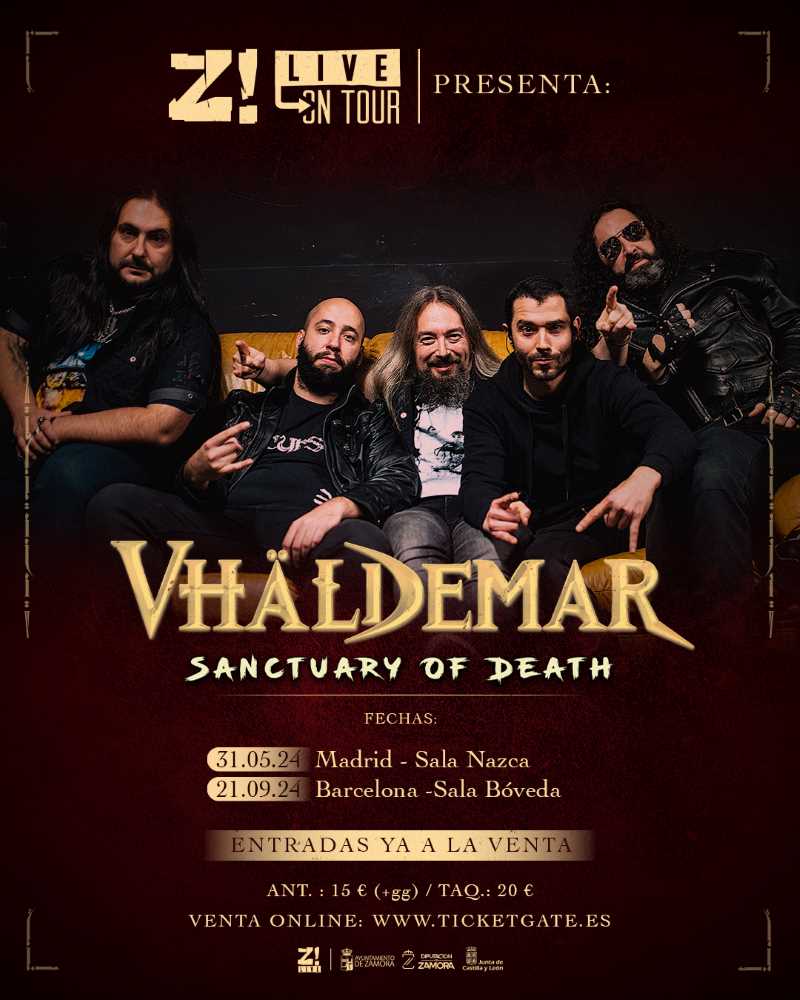 Nuevo disco y concierto en Madrid y Barcelona de Vhäldemar