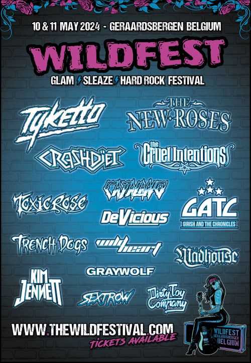 Cartel completo del Wildfest 2024
