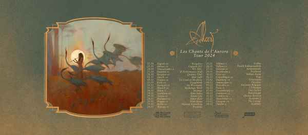 Alcest anuncian las fechas de su gira europea 2024