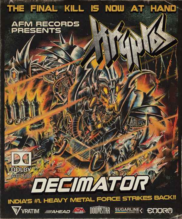 Kryptos anuncian su nuevo álbum de estudio «Decimator» y presentan la canción principal.