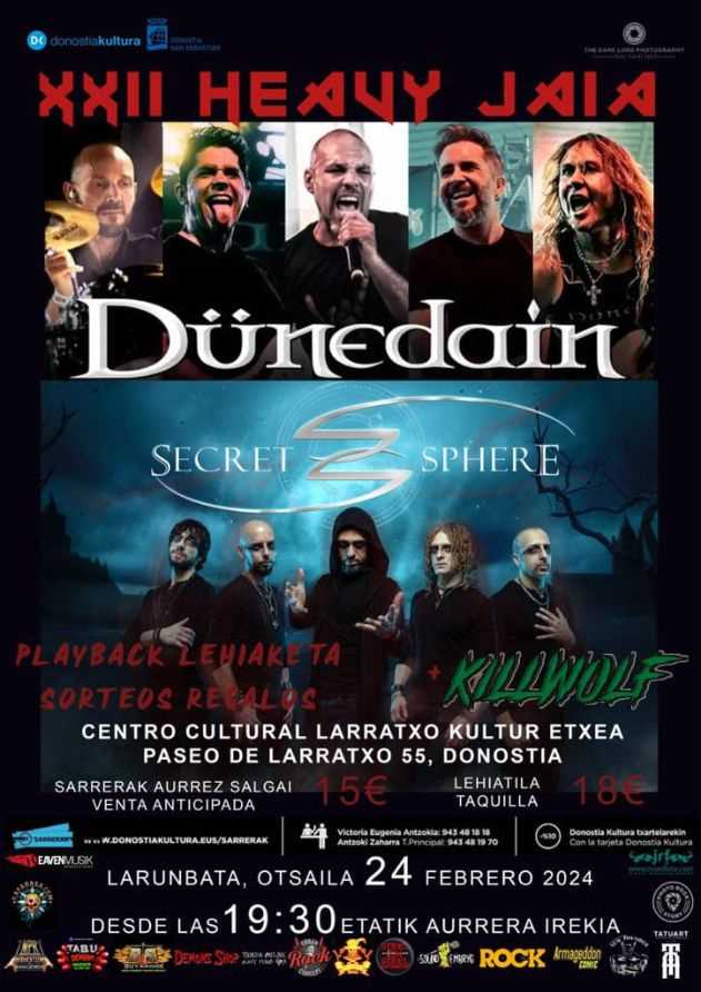 Este sábado 24 de febrero, nueva edición del Heavy Jaia