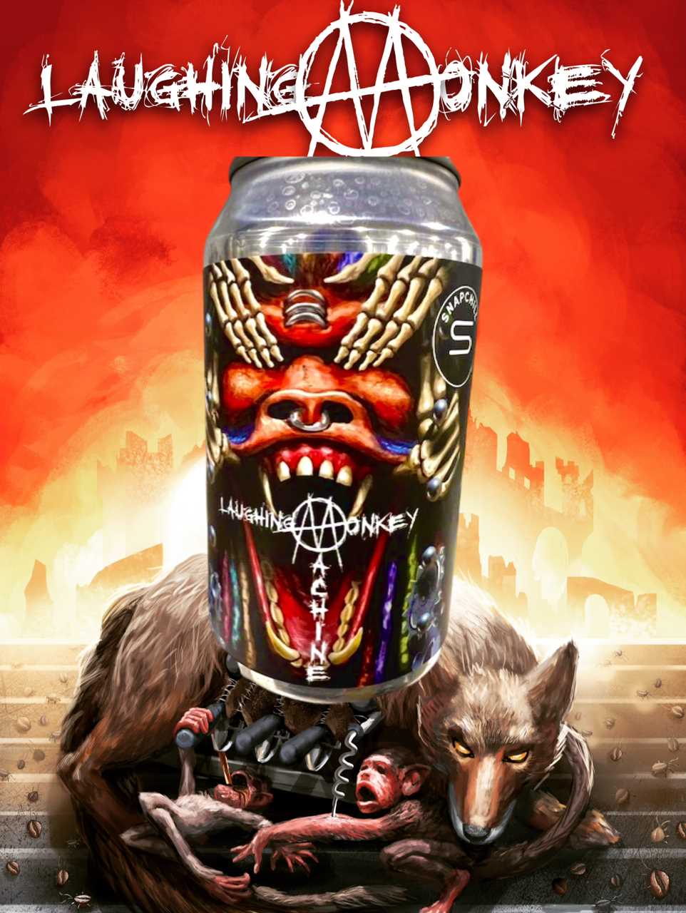 Nueva lata de café de Ministry llamada «Laughing Monkey»