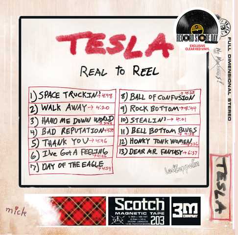 Tesla presenta su edición deluxe de «Real To Reel Vol I»