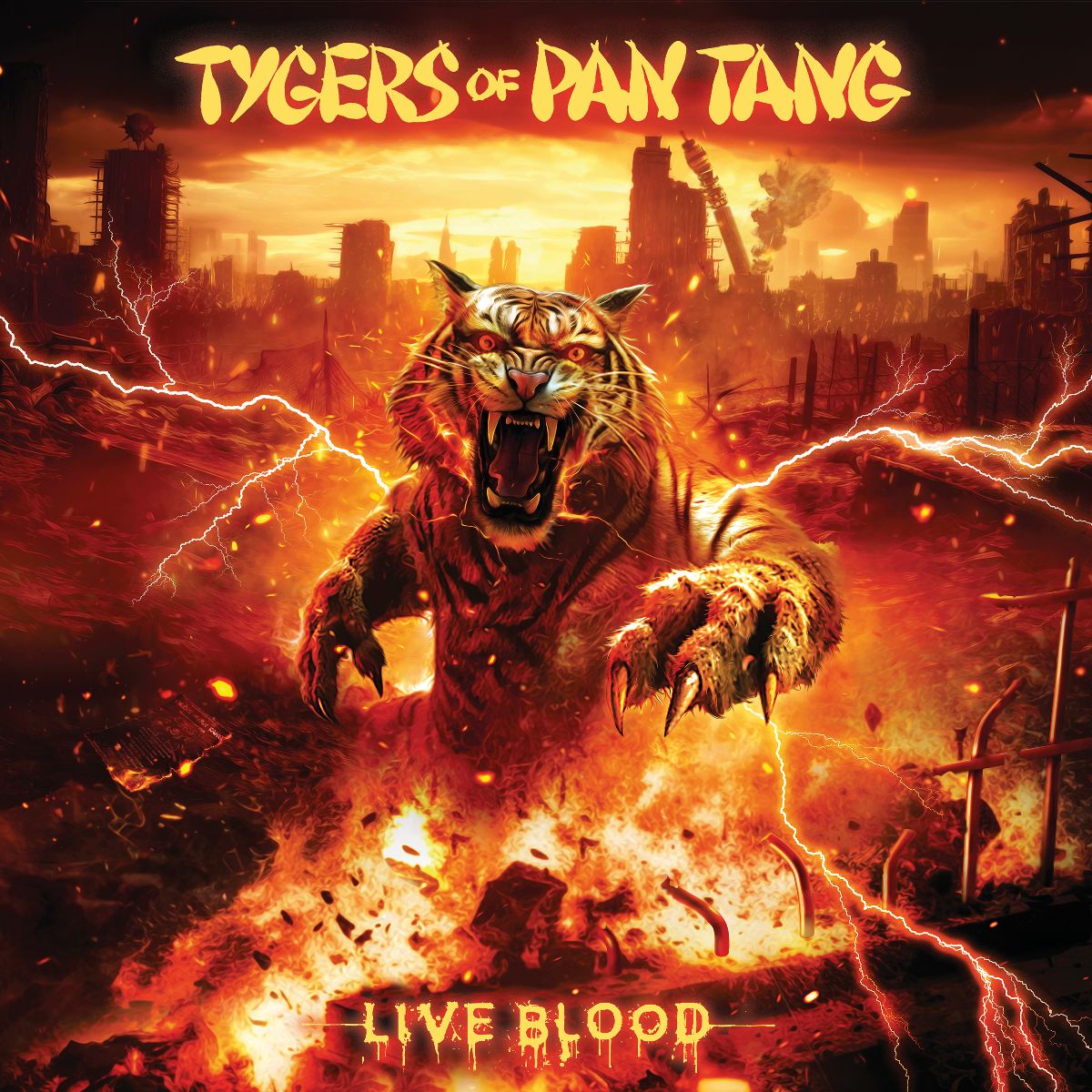 Detalles del nuevo trabajo de Tygers Of Pan Tang