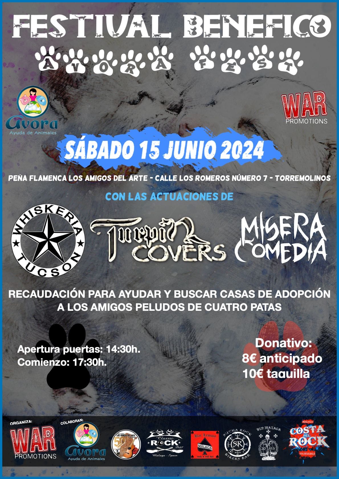 El sábado 15 de junio se celebrará el Avora Festival en Torremolinos (Málaga)