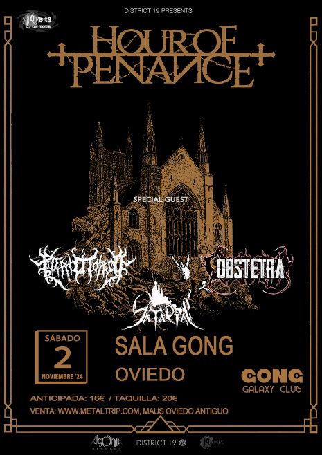 Hour of Penance en Oviedo