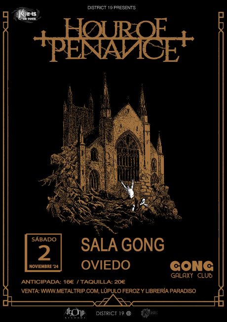 Hour Of Penance en Oviedo el 2 de noviembre