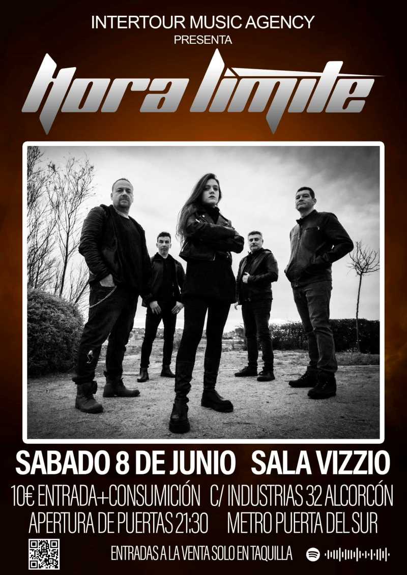 Concierto de Hora Límite en Alcorcón (Madrid) el sábado 8 de junio