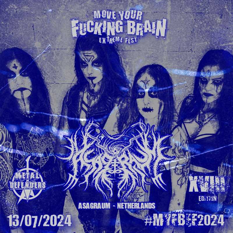 Cartel completo del Move Your Fuc*Ing Brain Extreme Fest 2024