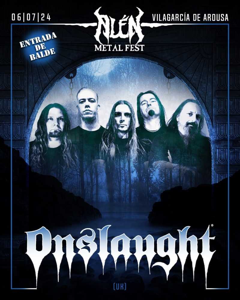 Los británicos Onslaught confirmados al Alén Metal Fest 2024