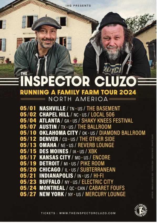 Fechas norteamericanas de The Inspector Cluzo