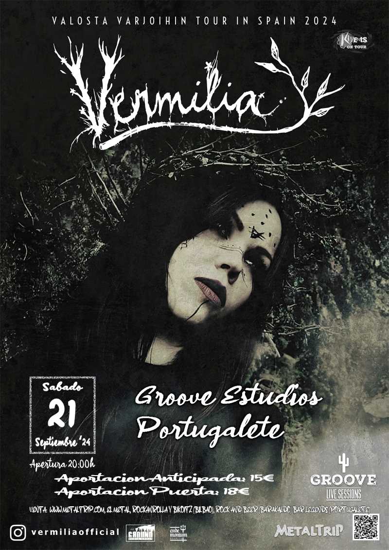 Vermilia en Portugalete el próximo sábado 21 de septiembre