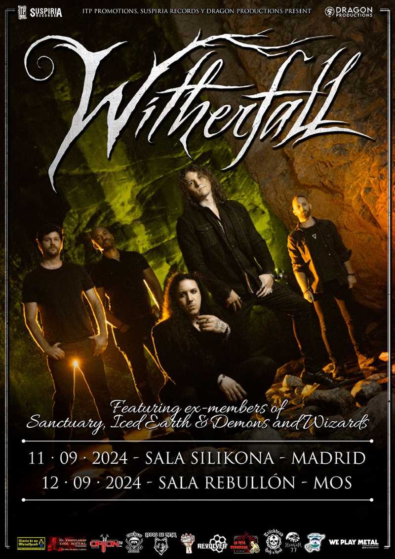 Fechas de Witherfall en Madrid y Vigo