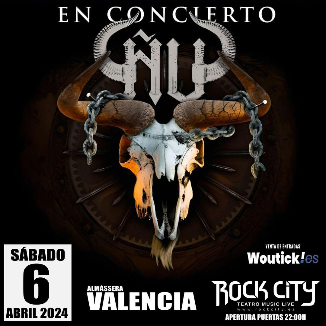 El próximo sábado 6 de abril Ñu estará en la emblemática sala Rock City de Valencia.