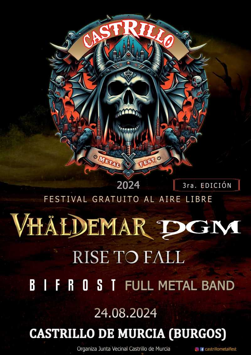 Tercera edición del Castrillo Metal Fest