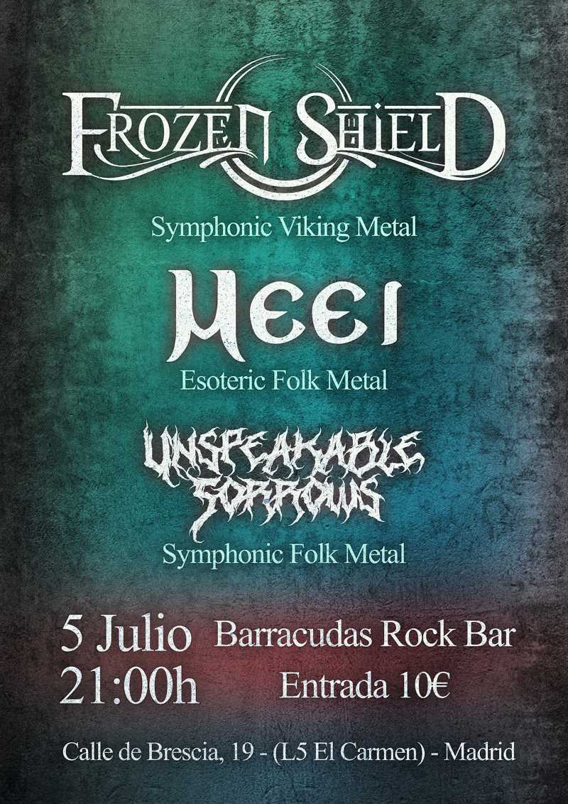 Frozen Shield vuelve a Madrid el próximo día 5 de julio