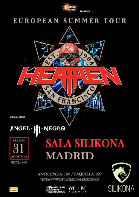 Heathen en Madrid