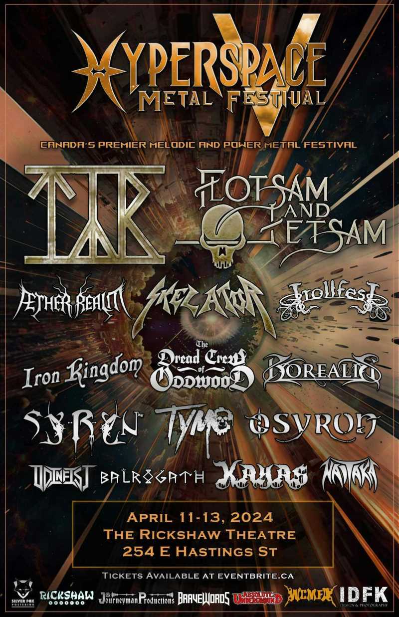 Desde Vancouver (Canadá) el Hyperspace Metal Festival V