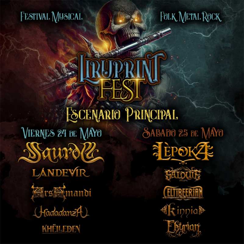 Información de la primera edición del Liruprint Fest 2024