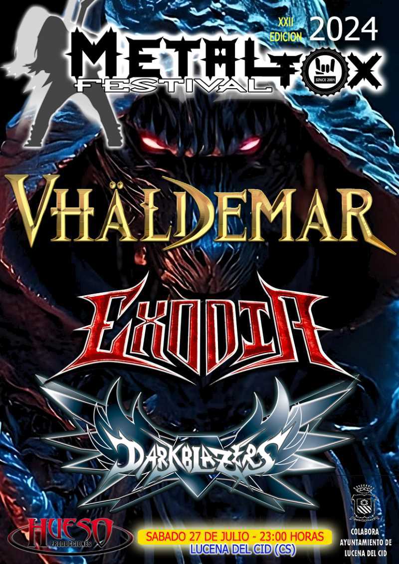 Publicado el cartel del Metal Fox Fest 2024