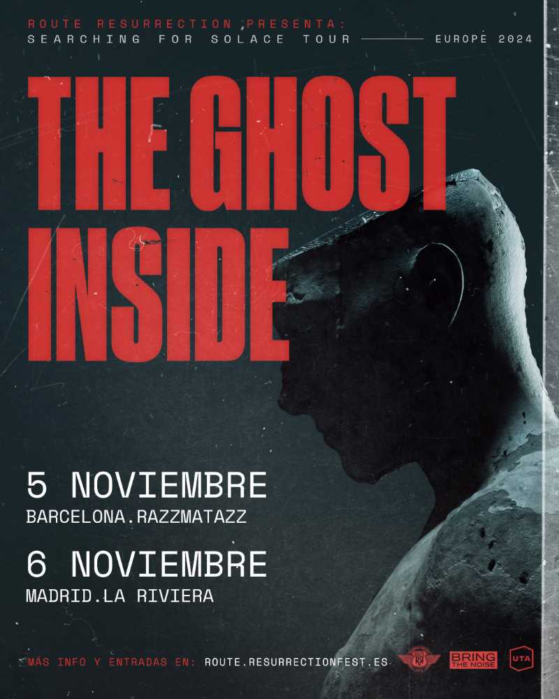 Fechas confirmadas de The Ghost Inside en Barcelona y Madrid