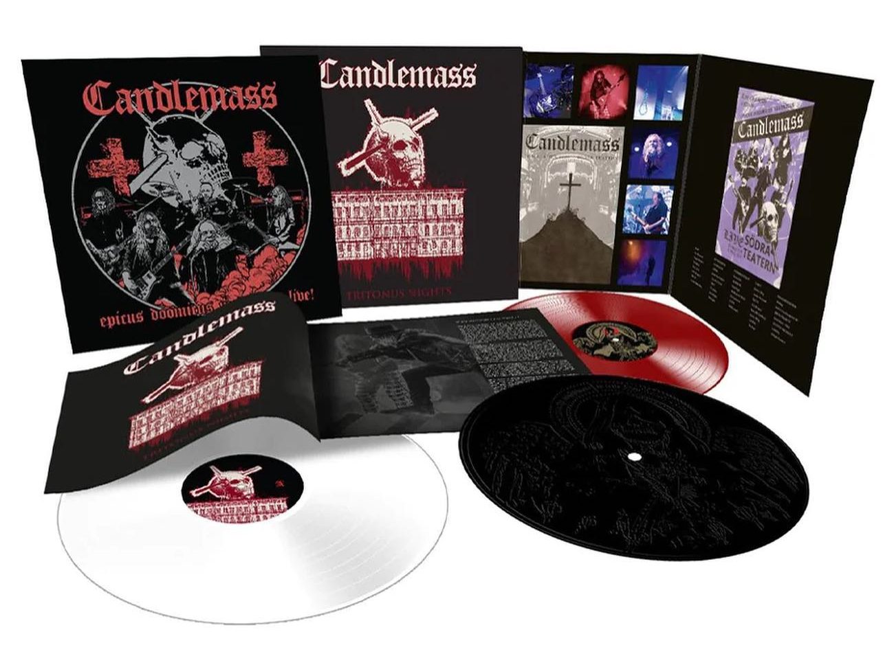 Candlemass anuncia un tripe vinilo especial de edición limitada