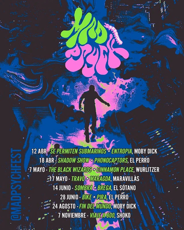 Llega el MadPsych Festival, el festival de la neopsicodelia que marca un referente en la escena underground.