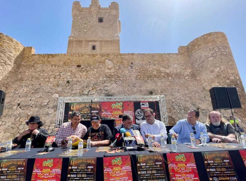 Presentación del Leyendas del Rock 2024 y el Rabolagartija