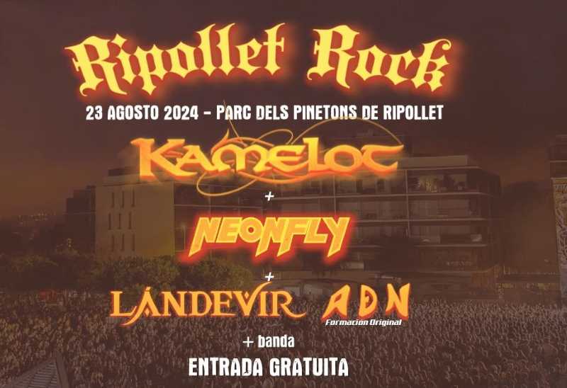 Cartel completo del Ripollet Rock Festival 2024
