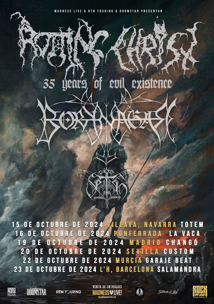 Rotting Christ y Borknagar vendrán a España en una gran expectación otoñal