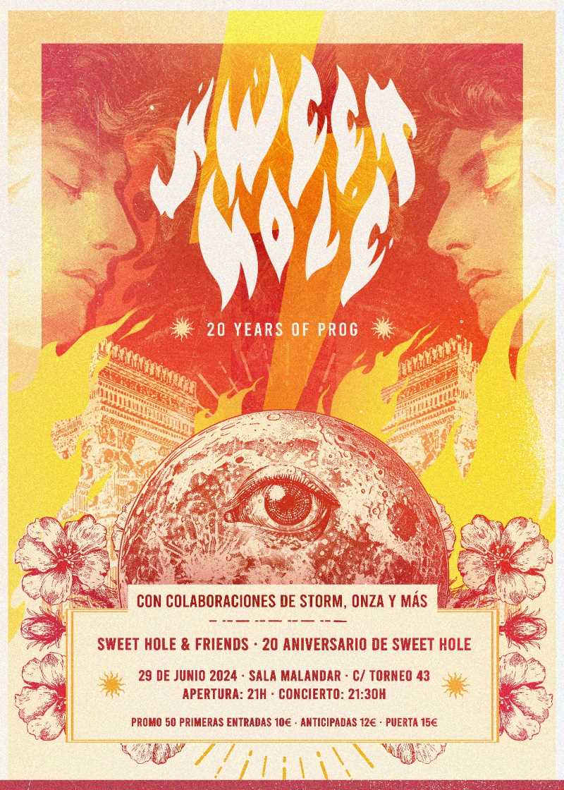 Concierto 20 aniversario de Sweet Hole en Sevilla el 29 de junio