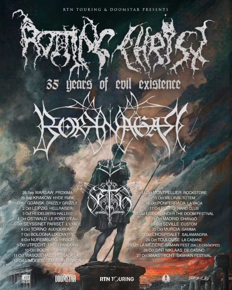 Fechas de la gira de Borknagar y Rotting Christ en Europa