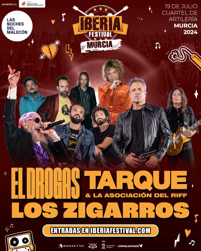 El Iberia Festival Murcia el 19 de julio