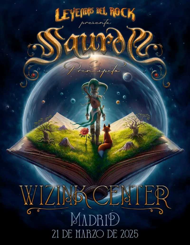 Saurom en el Wizink Center de Madrid el próximo 21 de marzo de 2025