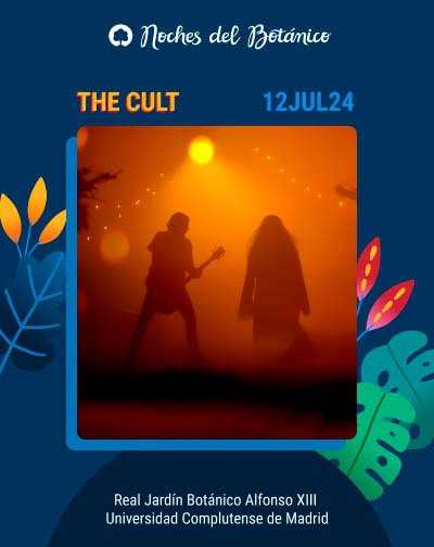 The Cult en las Noches del Botánico en Madrid el 12 de julio