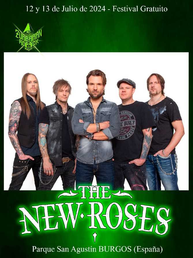 The New Roses participará en el Zurbarán Rock Burgos por The Warning