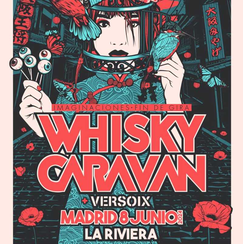 Whisky Caravan en la Sala La Riviera este sábado 8 de junio